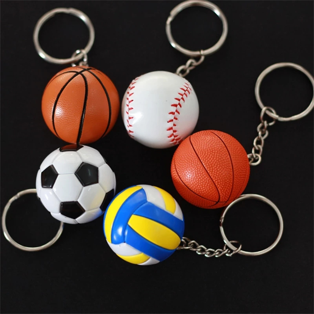 Auto-accessoires Voetbal Auto Hanger Voetbal Fun Sleutelhangers Tas Hanger Bal Sleutelhanger Sleutelhouder Sleutelhanger