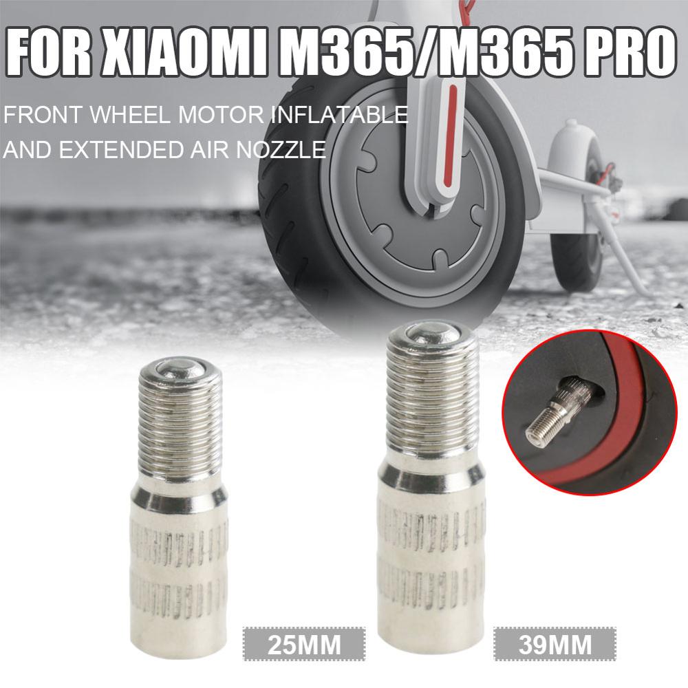 Extension de Valve de pneu, remplacement de buse d'air gonflable, bouchons de Valve d'air, accessoires de Scooter pour Xiaomi M365/pro