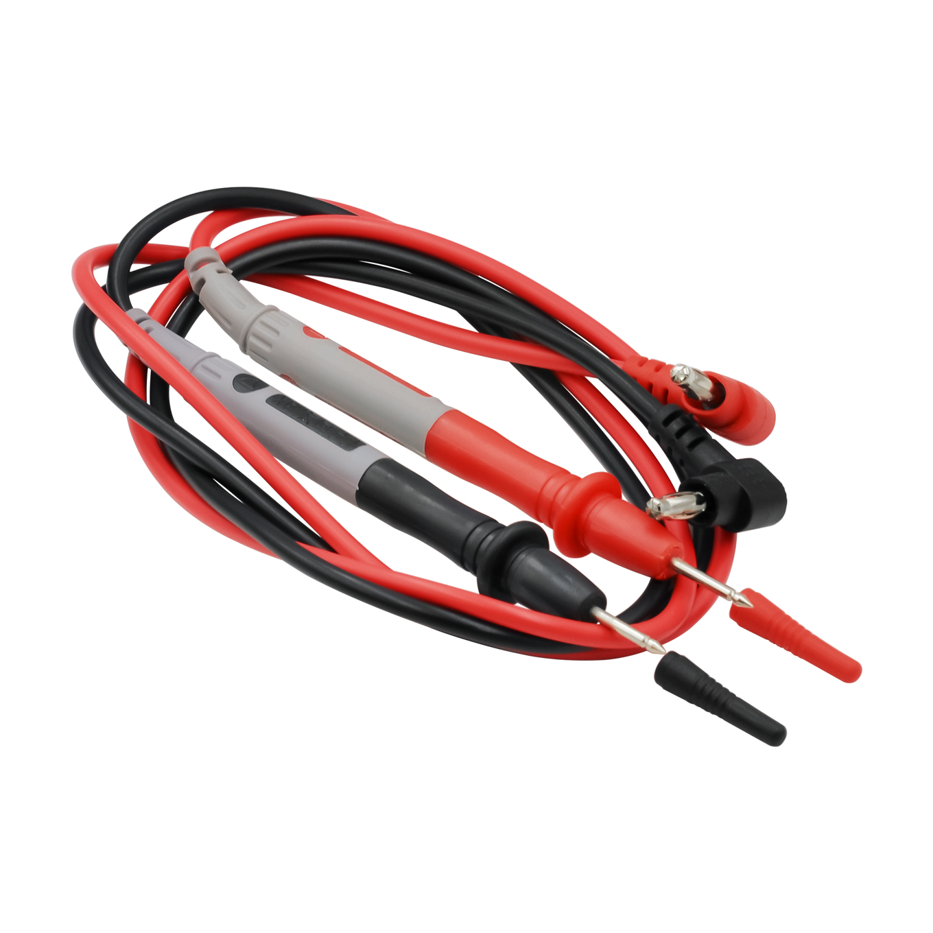 1 par universella prob-testledningar stift för digital multimeter nålspetsmätare multimeter tester ledning sond tråd penna kabel 10a