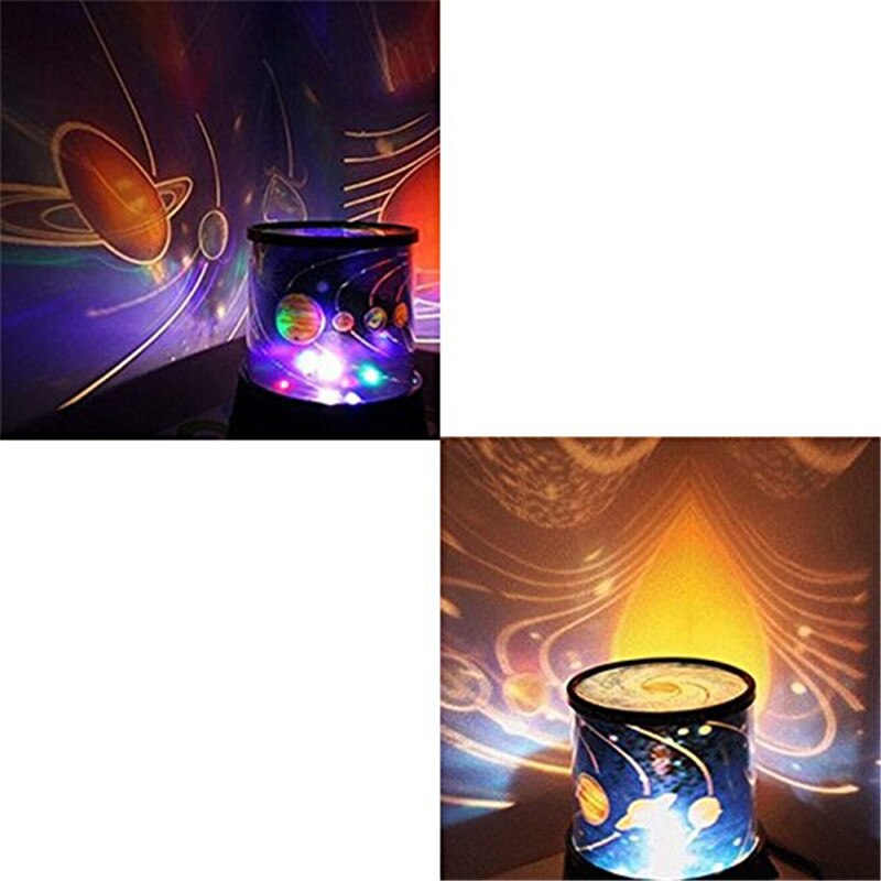 incroyable romantique coloré Cosmos étoile maître LED étoile ciel projecteur veilleuse lampe étoiles plafond rapide