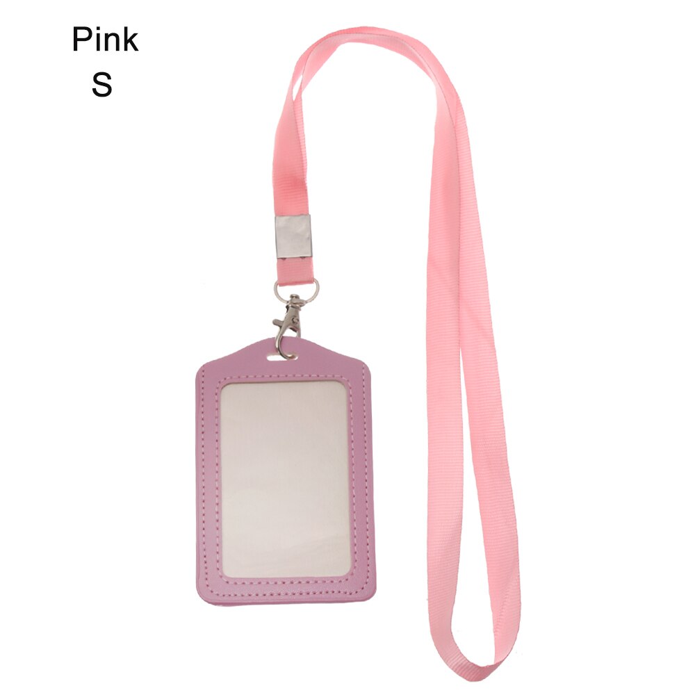 Gorąca sprzedaż bez zamka tanie etui na karty kredytowe Bus etui na dowód osobisty identyfikator z zwijacz Tag materiały biurowe: S	pink