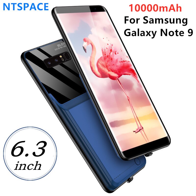 10000Mah Uitgebreid Telefoon Batterij Power Case Voor Samsung Galaxy Note 9 Power Bank Case Voor Samsung Note 9 Batterij power Charger