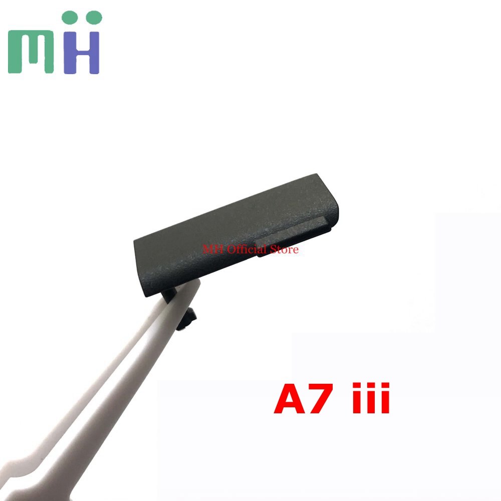 Nuovo A7 iii / M3 USB coperchio in gomma porta HDMI-compatibile MIC coperchio interfaccia per Sony ILCE-7M3 ILCE alfa 7M3 A7III A7M3 parte