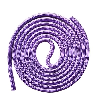 Cuerda de salto para Artes de gimnasia, cuerda de entrenamiento deportivo de Color arcoíris para ejercicio físico, cuerda de gimnasia rítmica, cuerda de competición: YELLOW