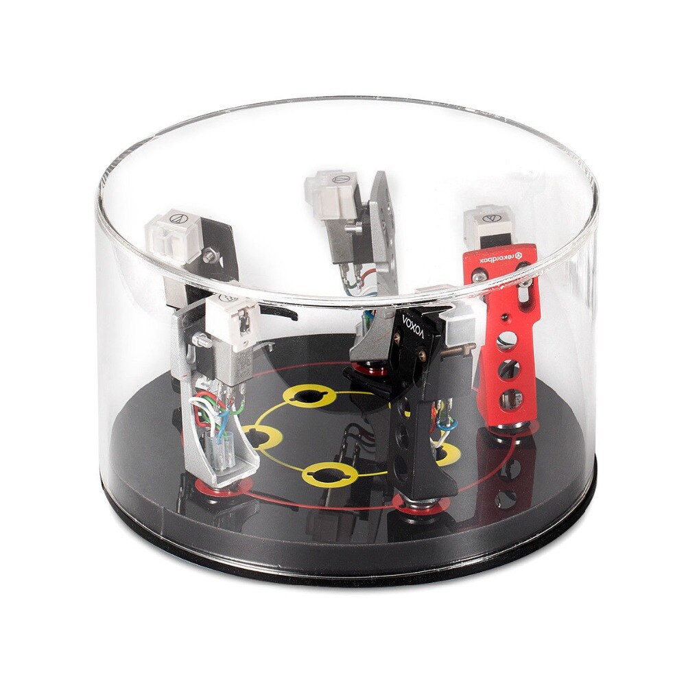 Nobsound HiFi Headshell Shell & Cartridge Keeper Case Box Holder Acrylic Box Stylus Protector Phonograph Player Accessories