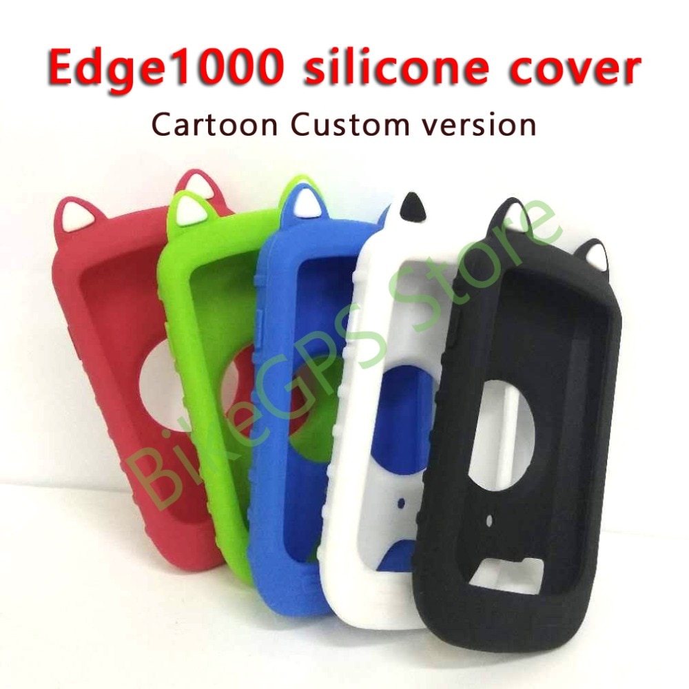 Edge 1000 funda Edge 1030 funda protectora de silicona para ordenador de bicicleta (Edición personalizada para GARMIN Edge1000)