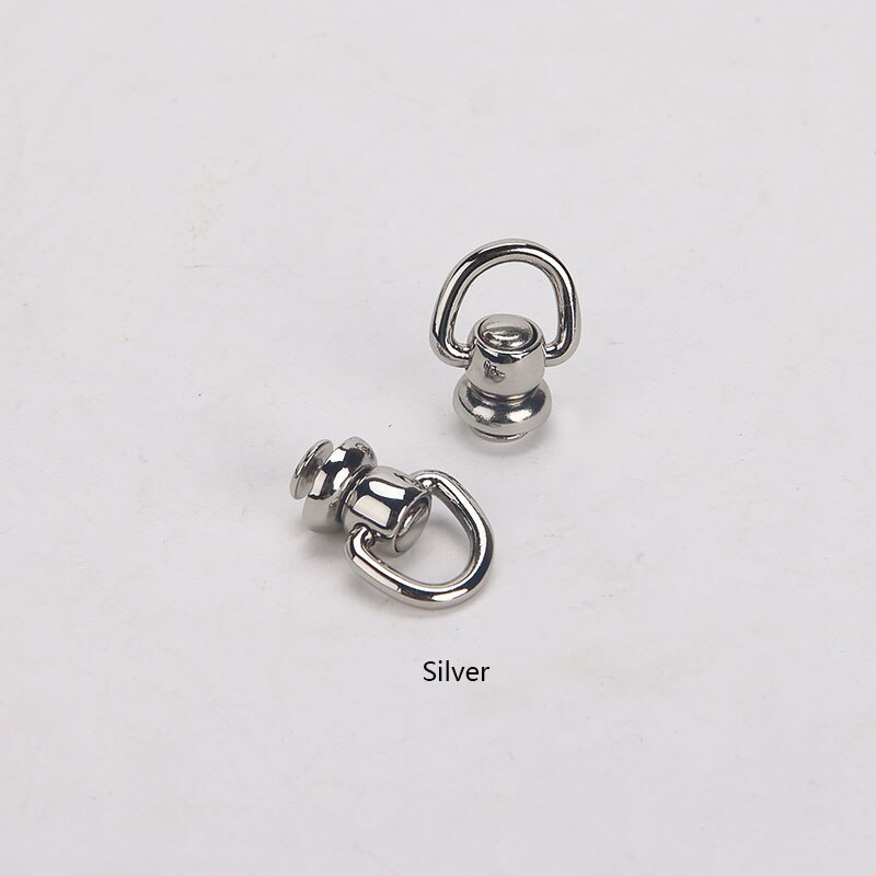 Monk Head Metal Pacifier Nail Bag Studded Hook Metal Studded for Bags Metal Rivets Metal Bag Parts Accessories: Silver Two