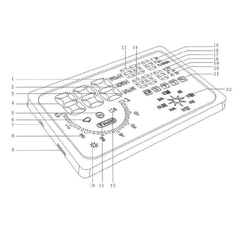 6" LED OBD-II HUD Head Up Display Over Speeding Warning/ Speed/ Km Rpm/ Shift Light/ Temperature Indicator