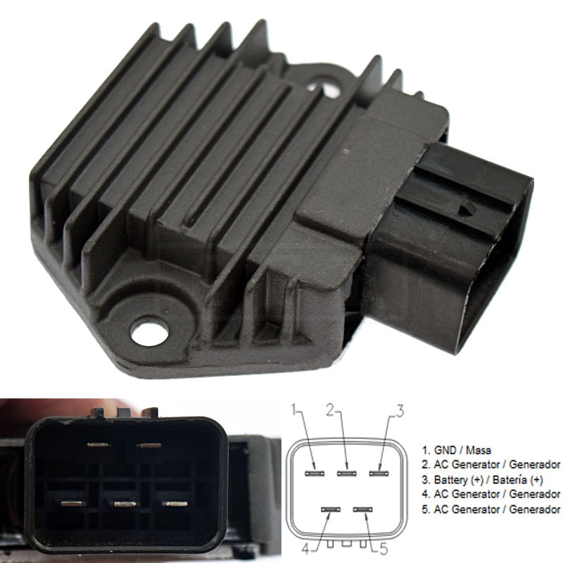 For Honda ATV TRX350FE TRX350FM TRX350TE TRX350TM Rancher 2000-2006 TRX350 FE FM TE TM Motorcycle Voltage Regulator Rectifier