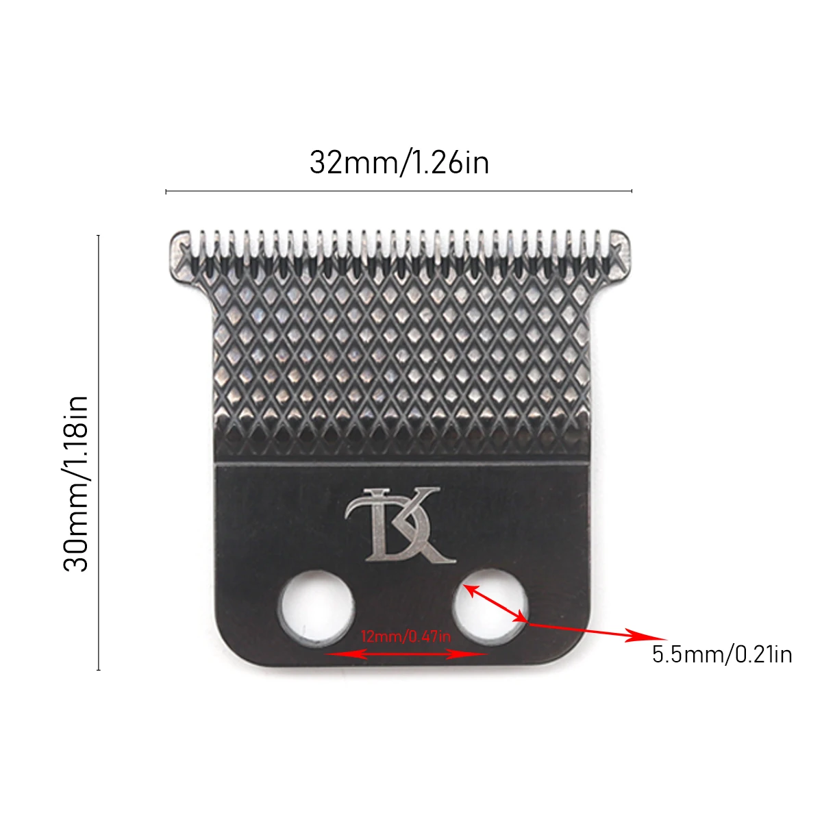 Professioneller Haarschneider Original Blade Haarschneidemaschine Zero Gapper Austauschbarer Schneidkopf für SC/Gamma