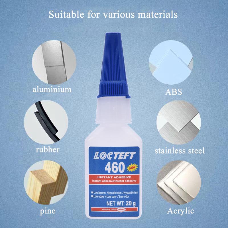 12/20 g Superkleber, sofort trocknender Cyanacrylat-starker Klebstoff, universeller schneller Reparaturkleber 401/403/406/460/495/496