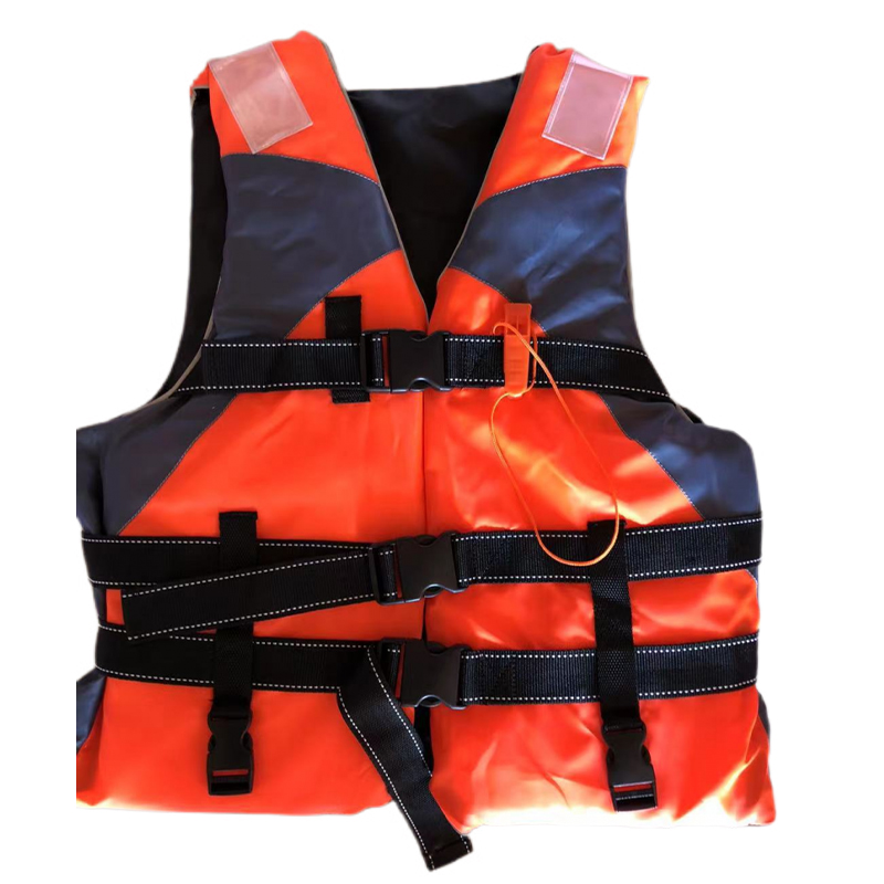 Life Vest Lightweight Nylon foam Adjustable Life whistle SOS Jacket Vest Swimming surfing motion Water Safety Products: 6