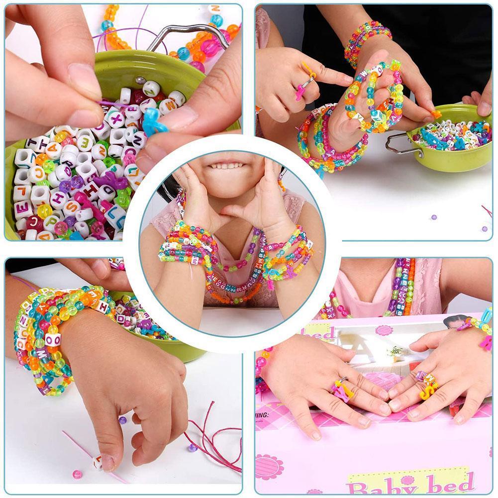 Diy Speelgoed Engels Alfabet Kralen Materiaal Voor Sieraden Handgemaakte Diy Speelgoed Educatief Layout Trouwlocatie Maken D3B4