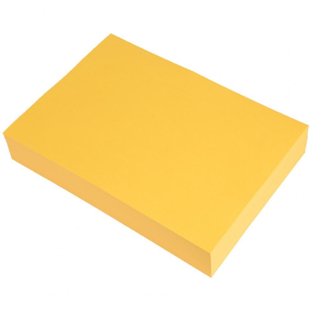 Papier à copier, 100 pièces/ensemble, festif, toucher, sans odeur, bricolage, usage double face, papier artistique pour le bureau: Golden
