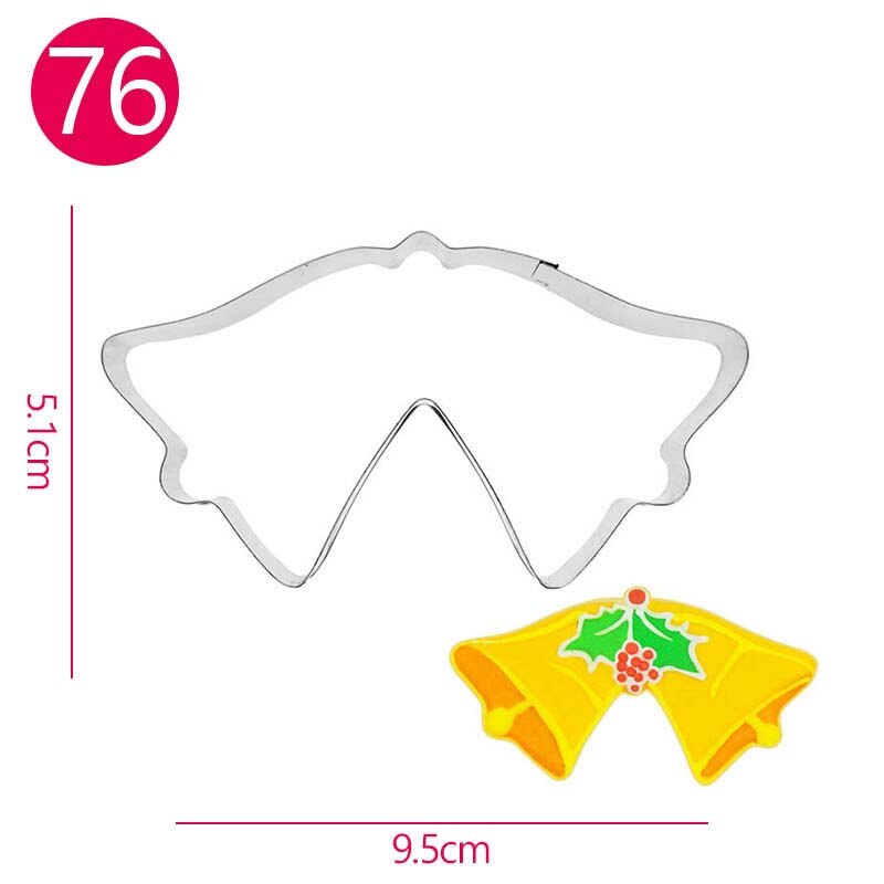 Kerstboom Sneeuwpop Cookie Cutters Candy Fondant Cookie Cutters Rvs Suiker Ambachtelijke Bakken Gebak Biscuit Mallen