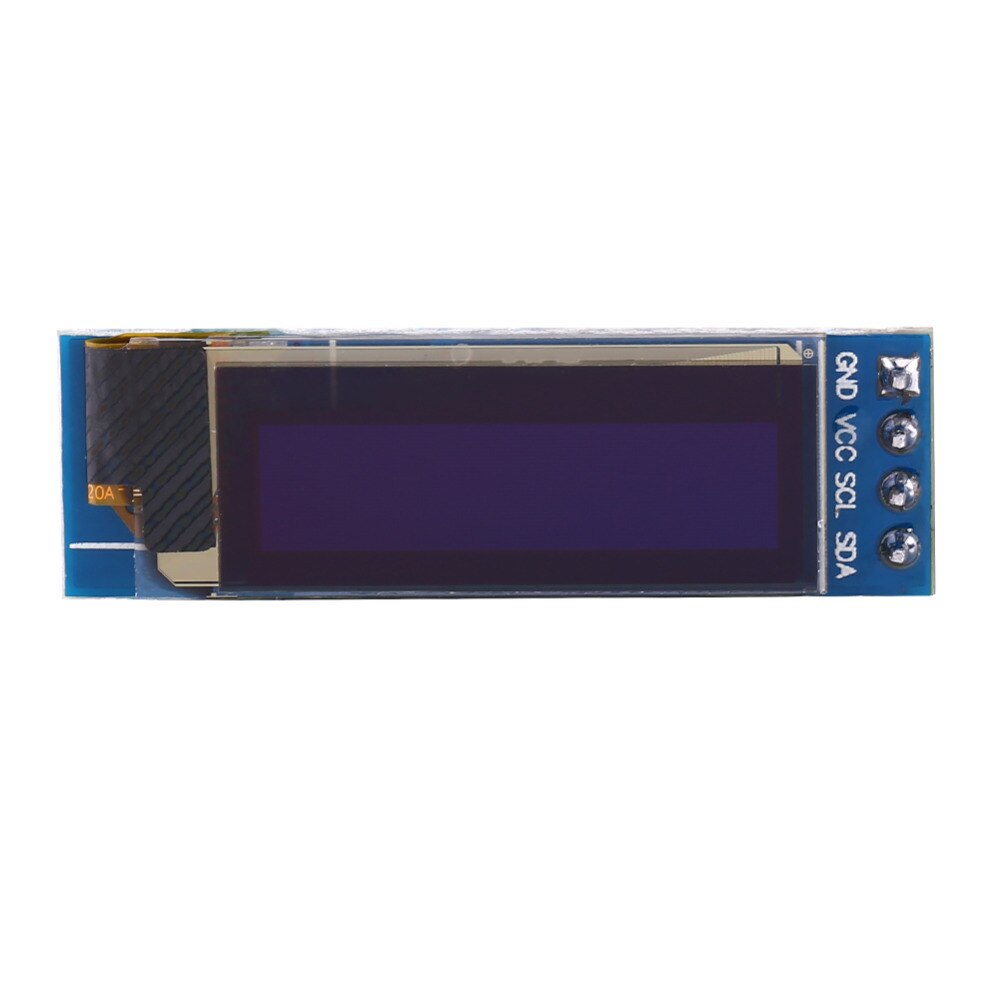 IIC I2C 0.91" 128x32 Blue Color Character OLED Dis... – Grandado