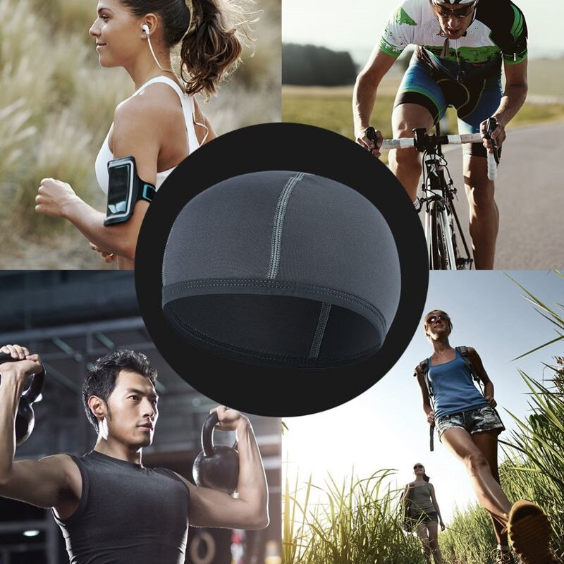 Casco de motocicleta gorro interior para ciclismo al aire libre gorro de secado rápido transpirable bajo casco gorro para casco equipo de ciclismo
