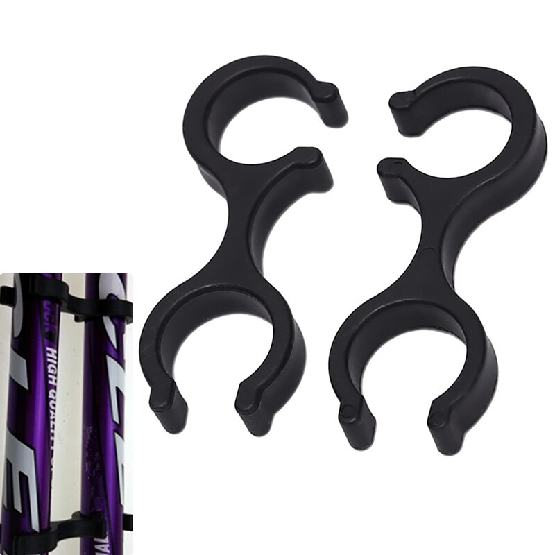 2Pcs Wandelstok Gesp Trek Mand Rubber Tip Koolstofvezel Wandeling Telescoop Nordic Kamp Legering Beentje Kruk Bar Ski