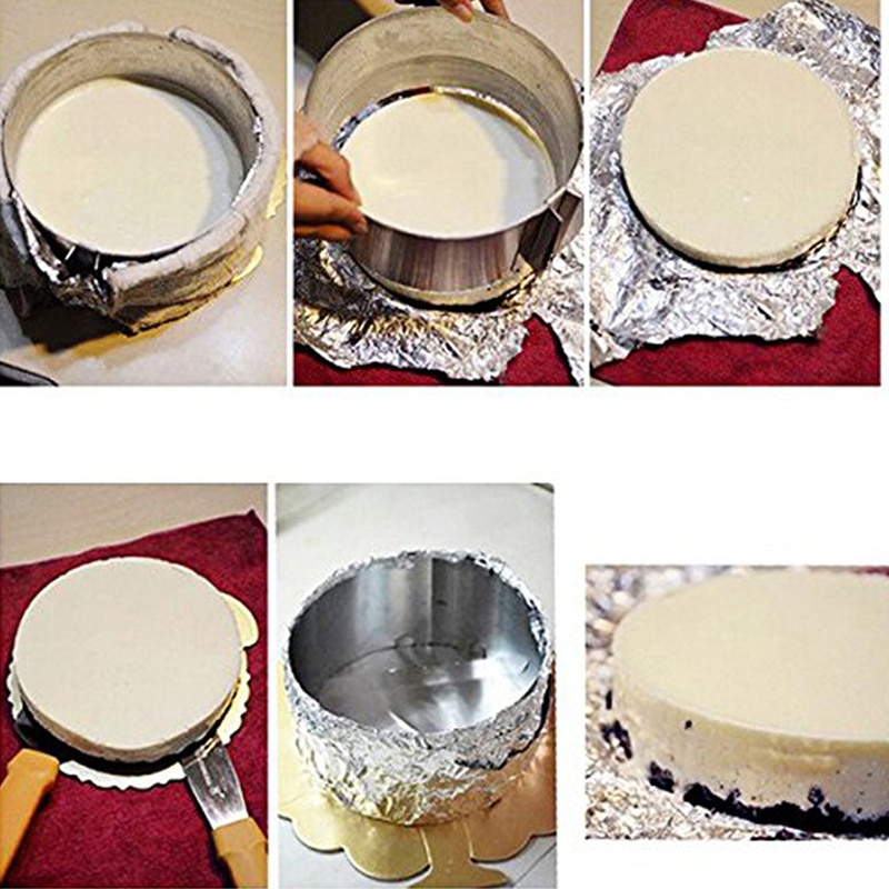 16-30cm Adjustable Cake Layered Slicer Stainless Steel Retractable Circular Mousse Ring Cut Tool Round Cake Cutter