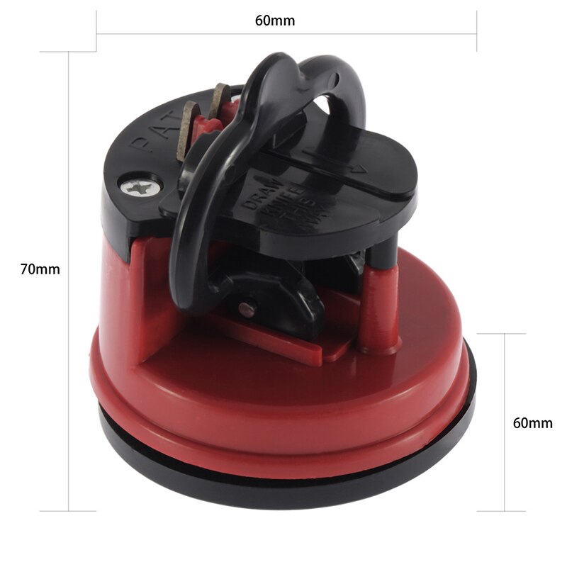 Keuken Gadget Tool Messenslijper Keuken Slijpen Tool 1 Pcs Schaar Grinder Secure Zuig Chef Pad Messenslijper