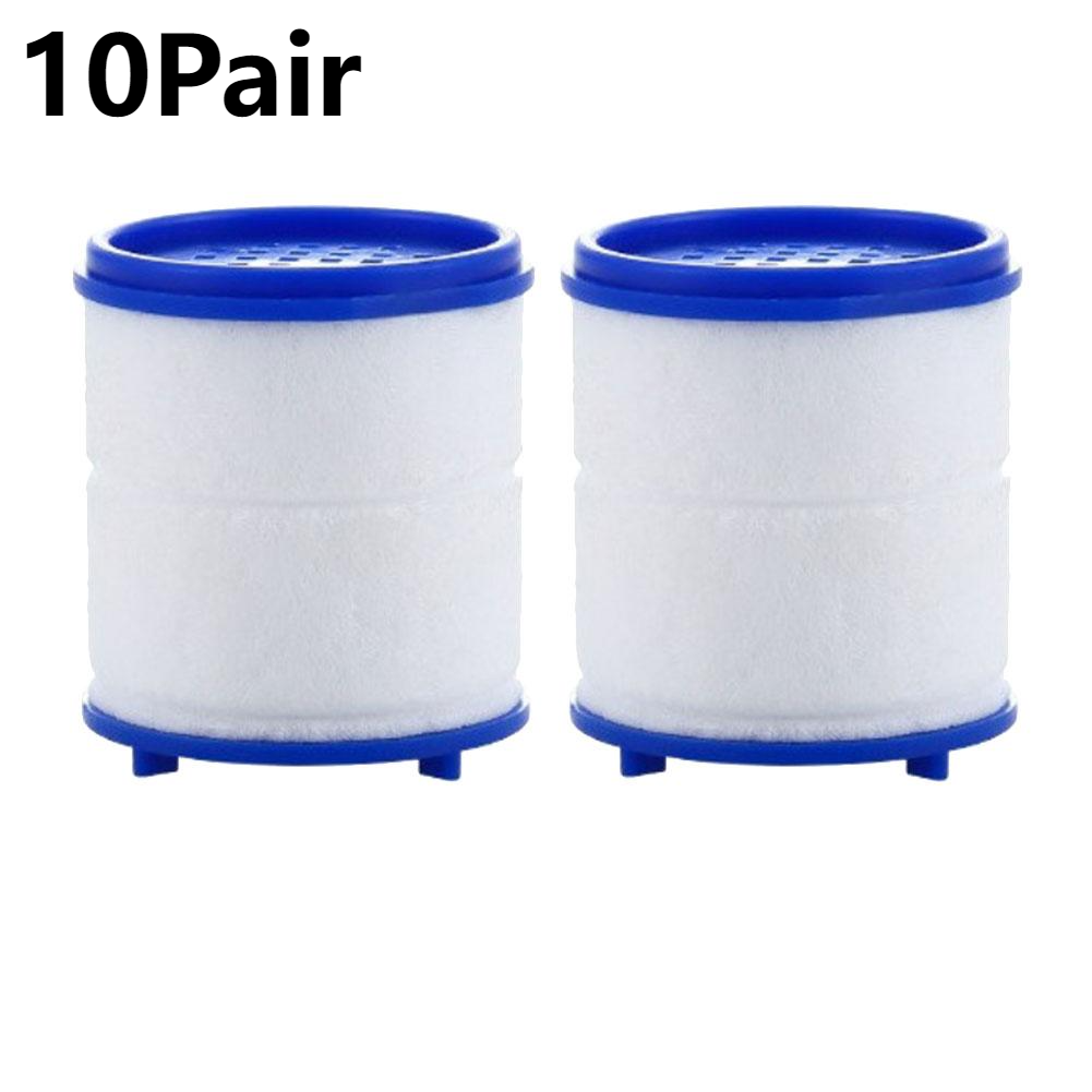 Filtre à eau en coton PP pour la cuisine et la salle de bain, cartouche filtrante, robinet de douche, combo ine, enlever l'eau, nettoyer les touristes, 30 pièces: Black