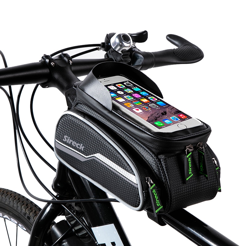 Sireck 6.0 Inch Waterdichte Road Mtb Fiets Telefoon Houder Fiets Stuur Smart Mobiele Telefoon Houder Cyclus GPS Stand Ondersteuning