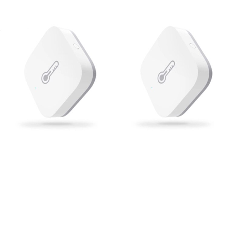 Aqara-Sensor de temperatura y humedad Original, dispositivo inteligente de presión de aire, funciona con Android IOS aplicación Mijia, Control en Stoc: 2pcs