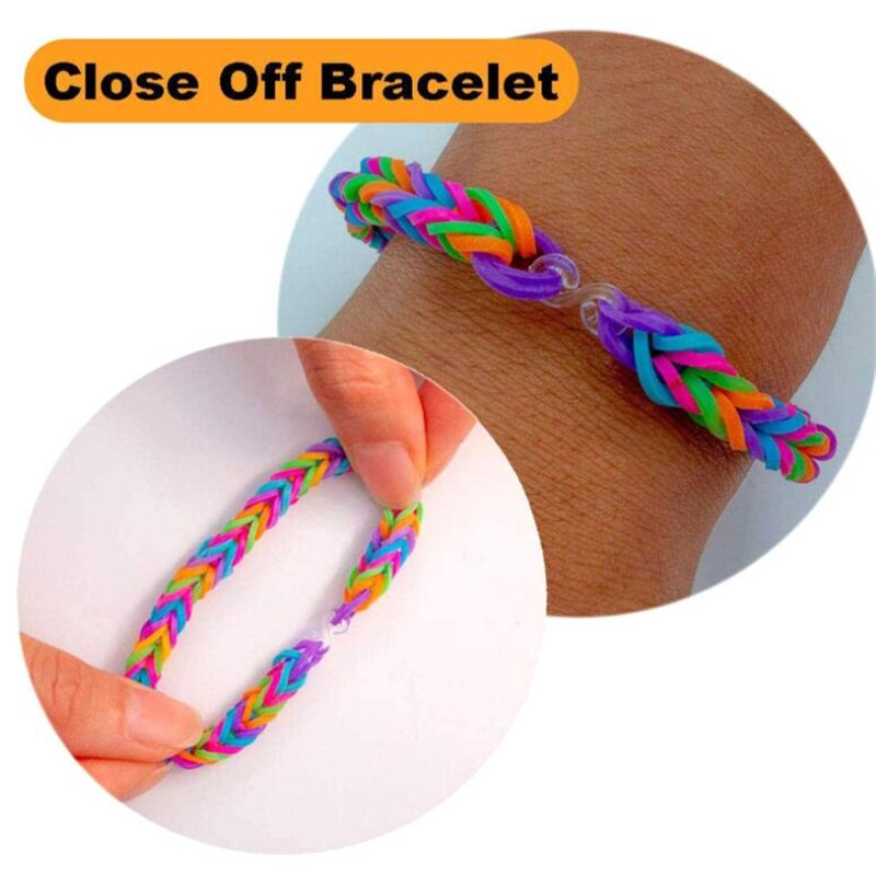 500 stks 11mm S Clip Rubberen Band Sieraden Sluiting Connector Set Voor DIY Elastische Armband Kit Maken Accessoires Materialen