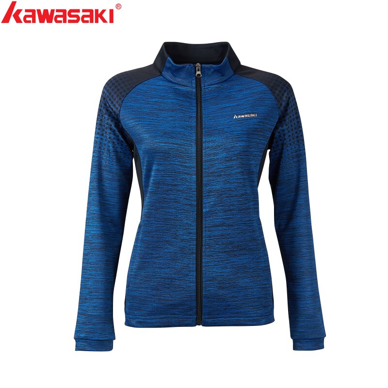 Kawasaki Autumn Sports Jackets Breathable Comfort Fitness Badminton Tennis Jackets Couple Models With Zipper JK-S2803