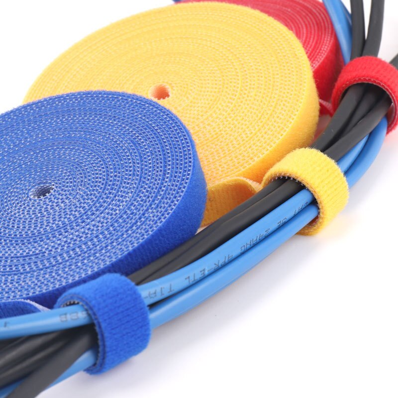 1/3/5m ruller fiskestang bindebånd rem stang bælte fastgørelse krog løkke binde fiskestang stropping velcro udendørs fiske gadget