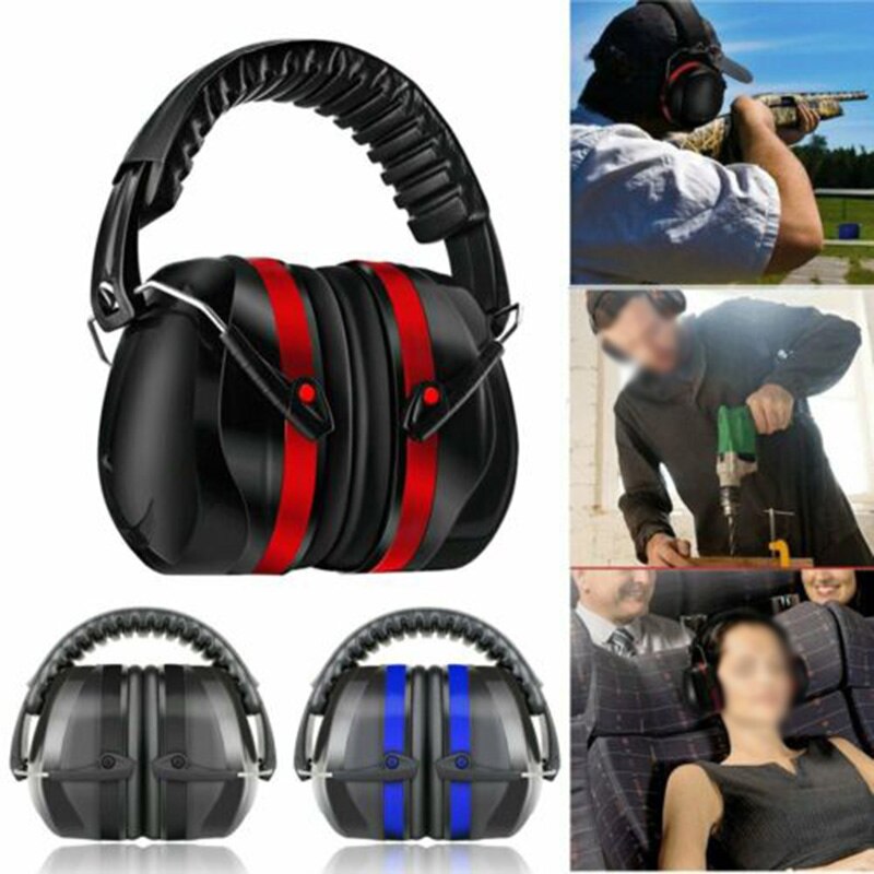 Vouwen Oor Verdedigers SNR 35dB Protectors Hoofd gemonteerde Noise-proof Geluidsisolatie Oorbeschermers Gehoor Veiligheid Adult Voor Schieten