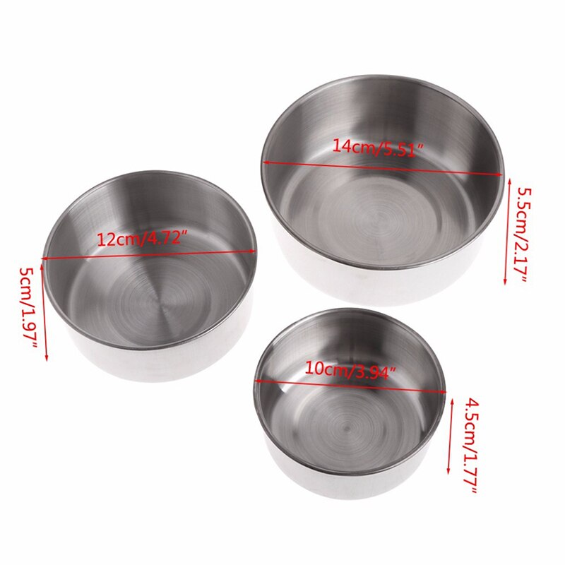 1 Uds comederos para pájaros mascotas contenedor de vasos metálicos para loros con cuenco de comida para guacamayos periquitos accesorios para jaulas de pájaros: M