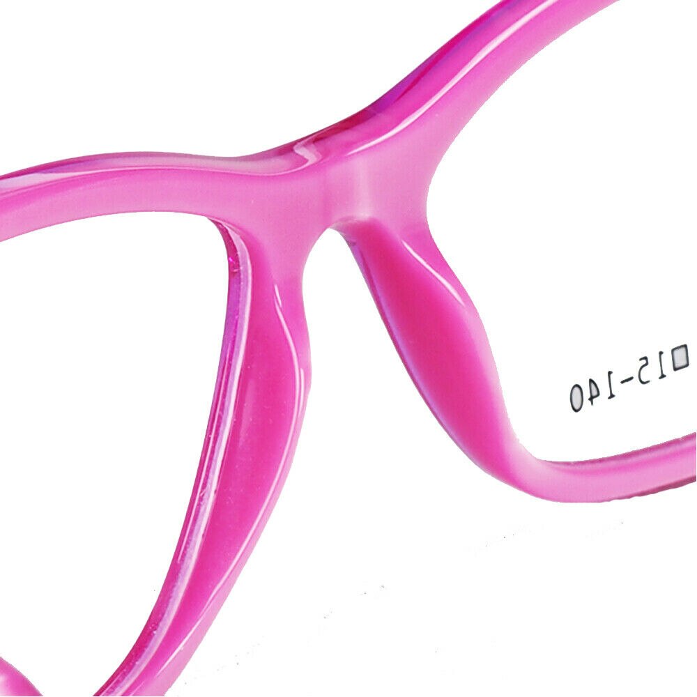 Monturas de gafas cuadradas a la para mujer, lentes ópticas con de ojo de gato, graduadas, en colores rosa, amarillo, azul y rojo