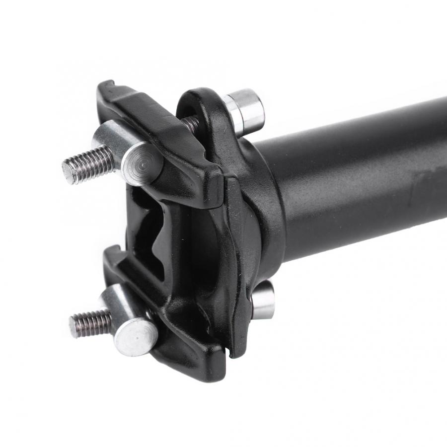 Tija de sillín de bicicleta tubo amortiguador, asiento de bicicleta de montaña y carretera, ángulo ajustable 25,4, 27,2, 28,6, 30,9x31,6mm