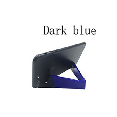 Mini soporte Universal para Tablet, portátil, plegable, de escritorio, para iPad, iPhone, Sony, HTC, celular, Pad para ipad 2, 3, 4, 5,: dark blue