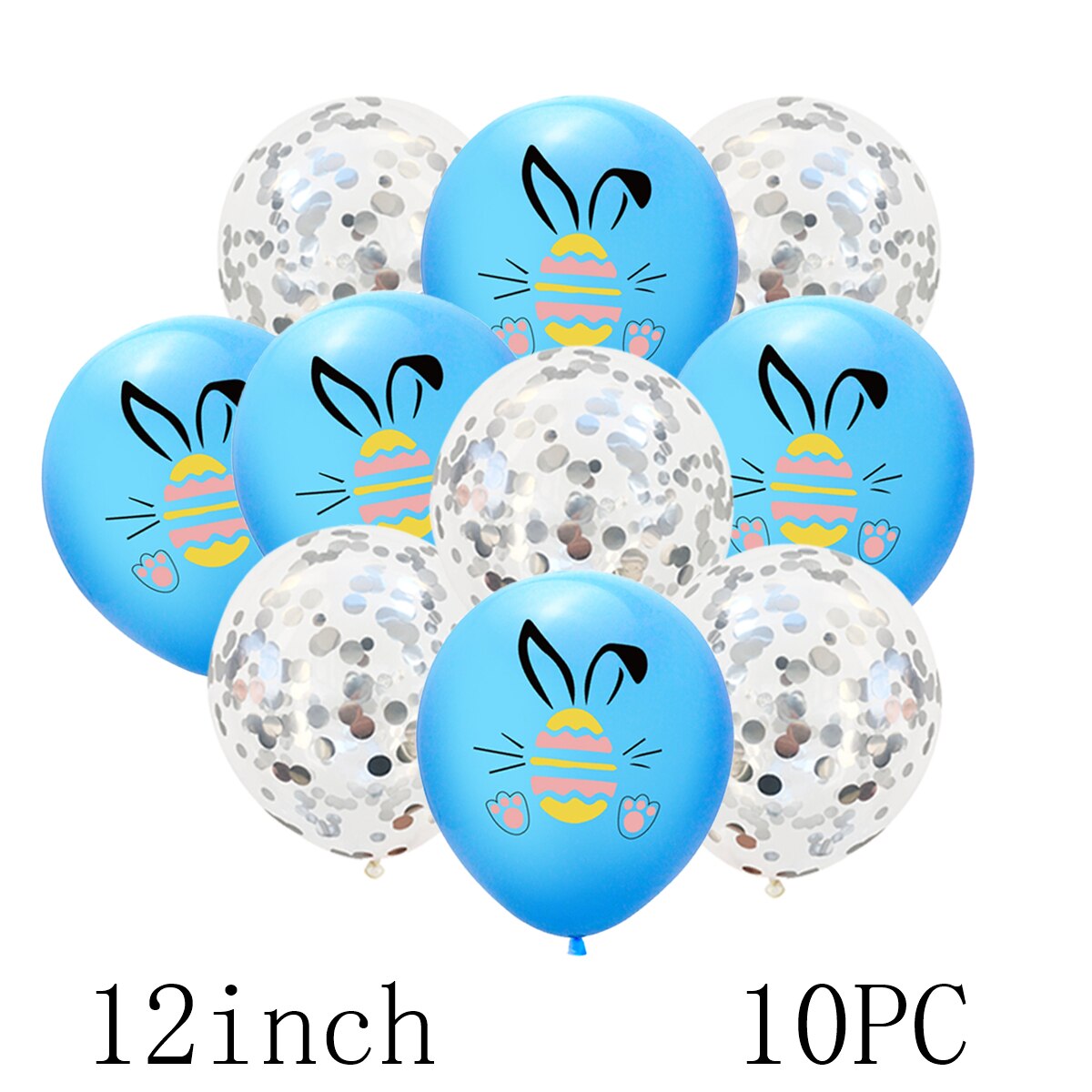 Animal Gold Balloon The rabbit Birthday Easter egg Party Game Decorations Children's day Foil Balloons Kid Boy Baby Shower: BS