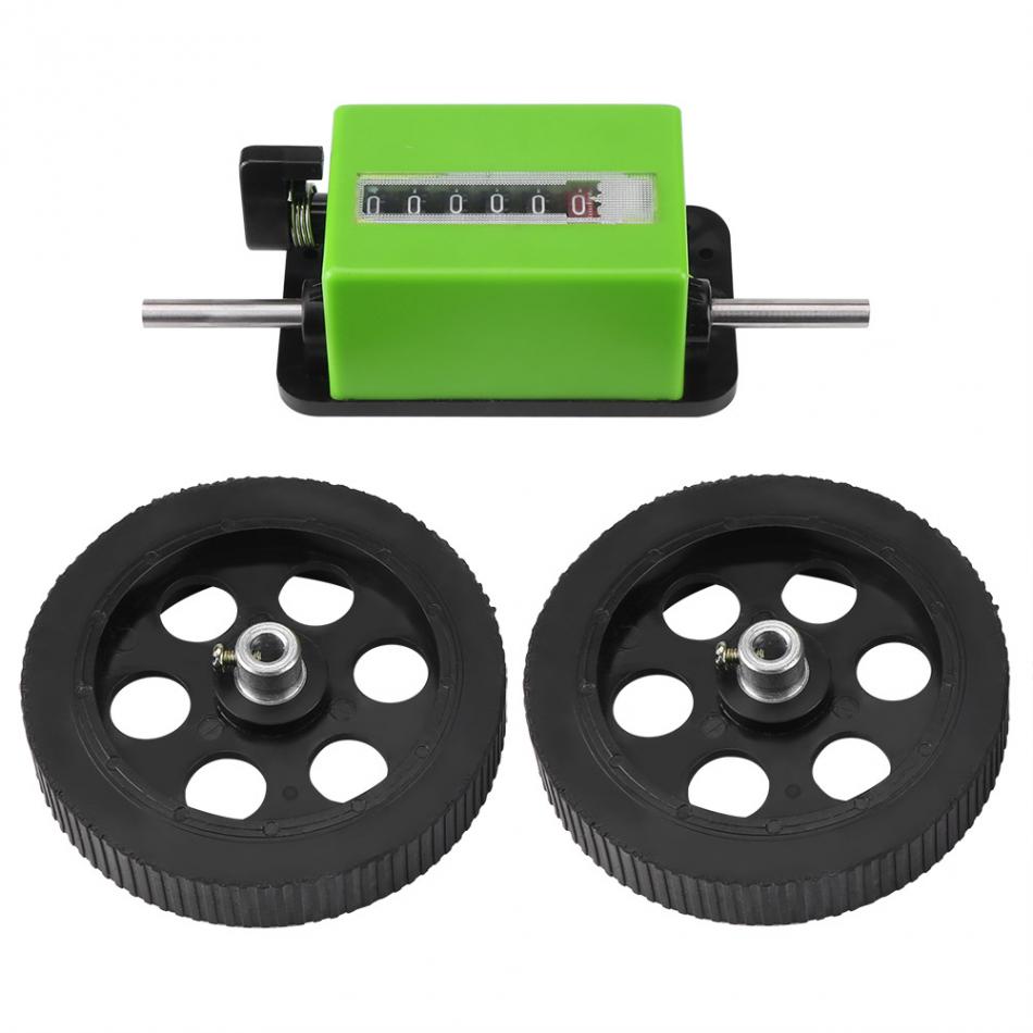 JM316 Mechanical Length Counter Meter Counter Rolling Wheel Mechanic Meter Counter 0-99999.9meters