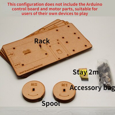 Pintura de pared robot scribit maker project suite polargraph: Rack