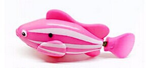 groß Aktiviert Batterie angetrieben Fisch Spielzeug Fisch fisch Panzer Aquarium Ornamente Dekorationen: Rosa