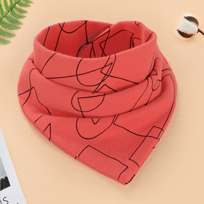 45*31 Cm Zachte Katoenen Bandana Baby Slabbetjes Double Layer Baby Baberos Burp Doek Voeden Kiel Gesp Peuter Sjaals dribble Handdoeken: 8