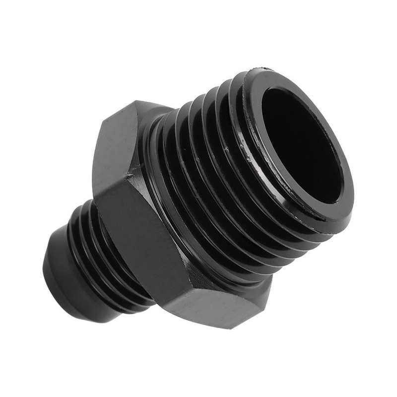 Oil Line Adapter Durable 6061-T6 Aluminum Fuel Line Fitting for Car