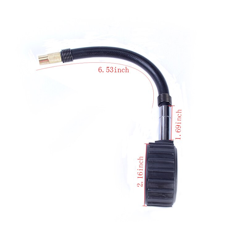 Auto Fiets Motor Band Band Luchtdrukmeter Meter Lange Buis Voertuig Bandenspanningscontrolesysteem Diagnostic Tools