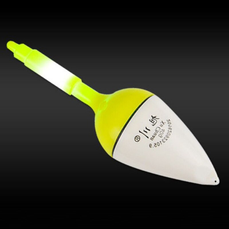 LED Fishing Night Floats Electric Glowing Floats Fishing Tackle Ocean Boat Fishing Bobber With Battery Fish Buoys Fishing Tools