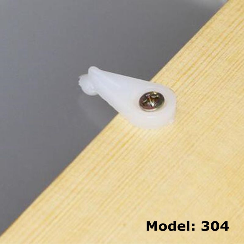 100Pcs Screen Panel Retainer Furniture Clamp Screw Glass Mirror Corner Buckle Hardware Fittings Glass Clip AAA0927: Model 304