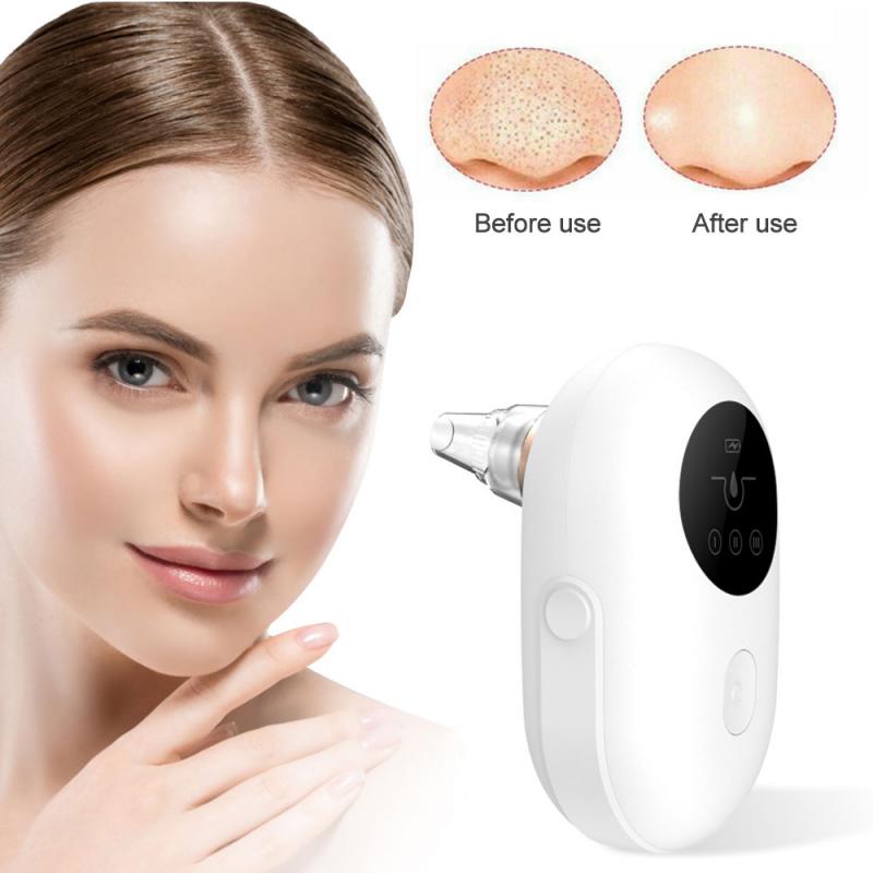 6/5Head Electric Blackhead Remover Pore Acne Pimple Removal Vacuum Suction Face Nose T Zone Deep Cleaner Machine