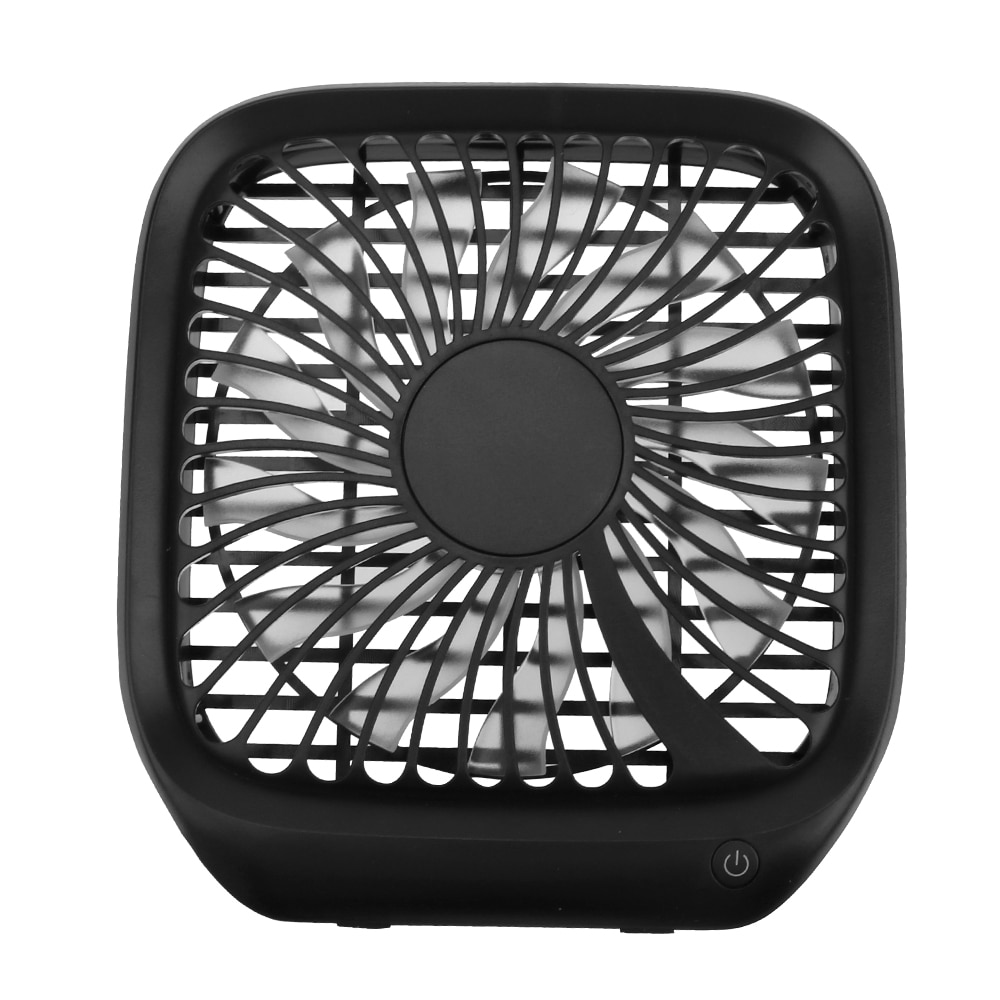 YOSOLO Foldable Silent Fan Adjustable 3 Speeds Car Seat Back Hook Fan Car Interior Accessories USB Desk Fan