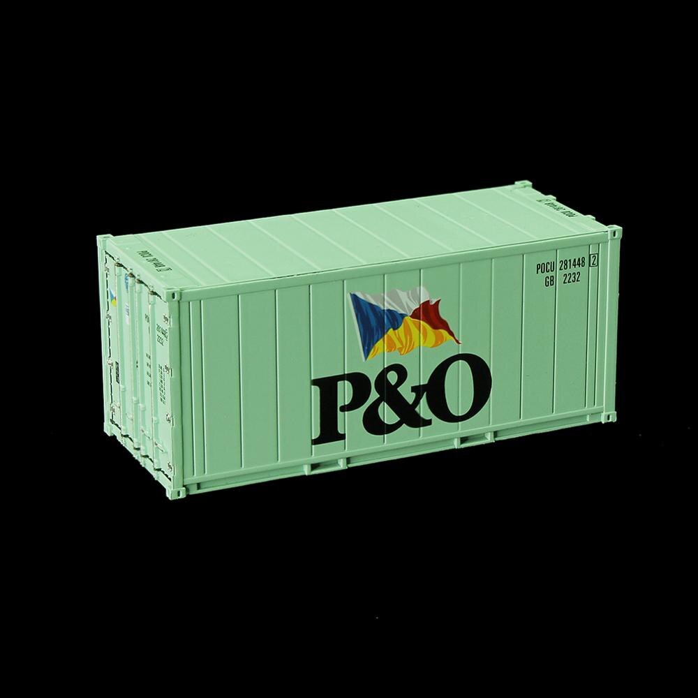 Refrigerante de cubo alto, escala HO, 20 pies, 1:87, 20 pies, contenedor Reefer C8727: PO