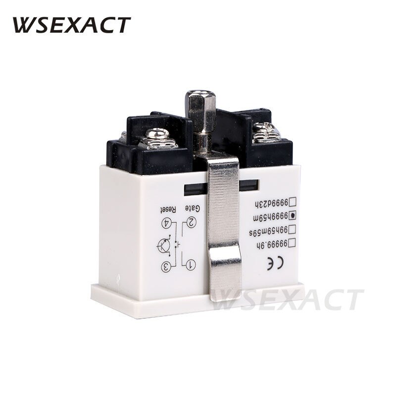 100-220VAC 4-30VDC Counters hours 6 digit digital counts 0-999999 48*24mm 99999.9h 99h59m59s 9999h59m 9999d23h ZHC3L DHC3L