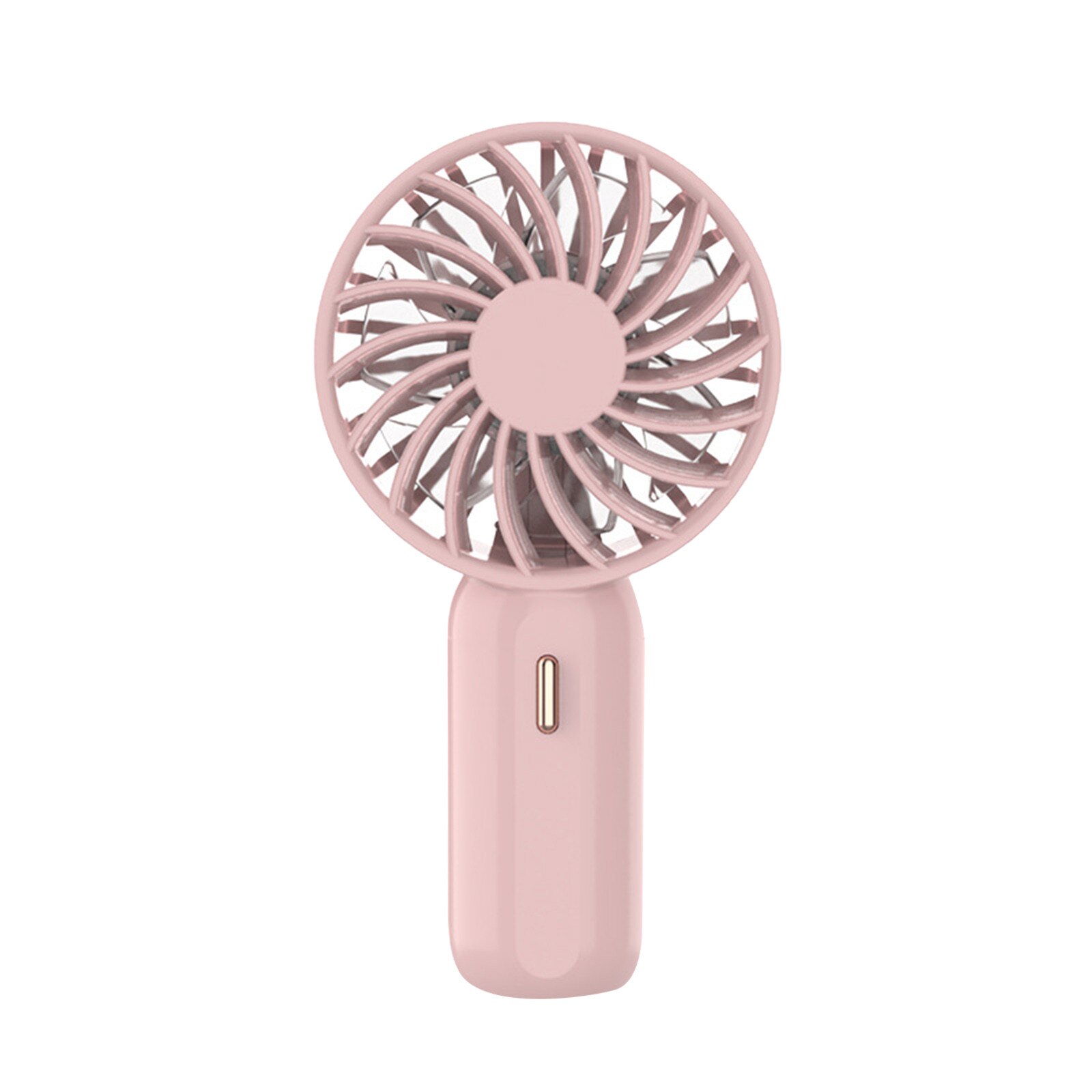 Portable Mini Fan - Rechargeable Battery - USB Powered - Handheld Air Cooler: B