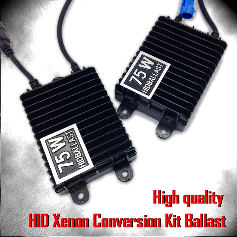 Hid xenon konvertering 75w 100w 12v hid ballast strålkastare dimljus  h1 h3 h7 h8/h9/h11 9005/hb3 9006/hb4 xenon ballast kit